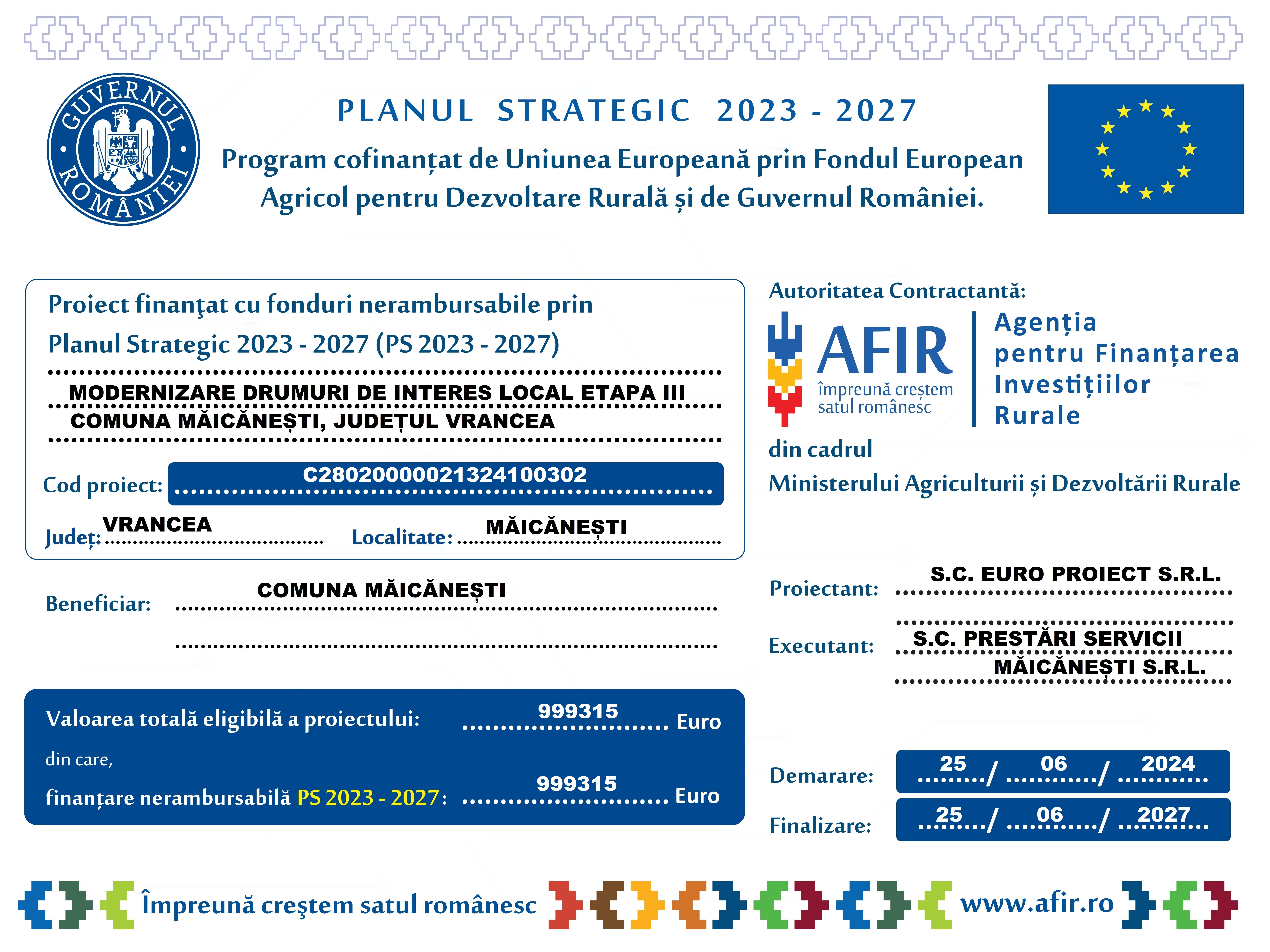 Imagine reprezentativă pentru comuna Măicănești